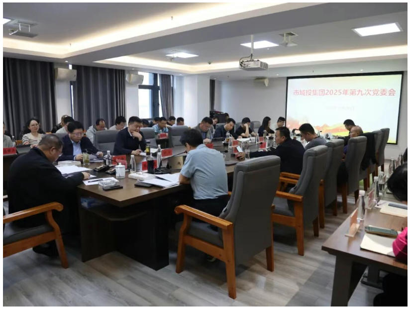 市城投集團(tuán)召開黨委會傳達(dá)學(xué)習(xí)貫